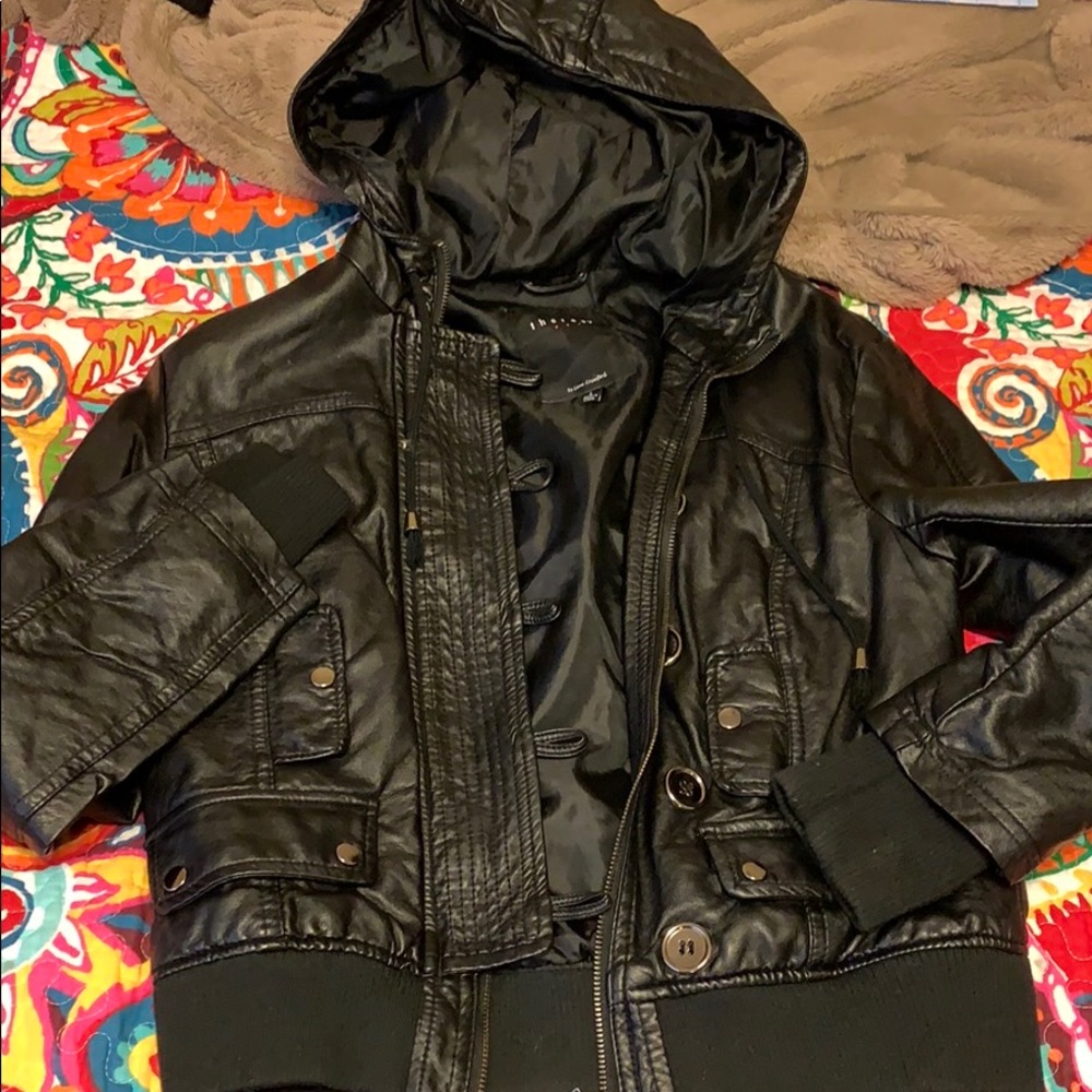 Leather jacket